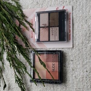 Le Mercerie Nude Smoky Eye Shadows & Klean Color Finishing Powder Duo. NIP